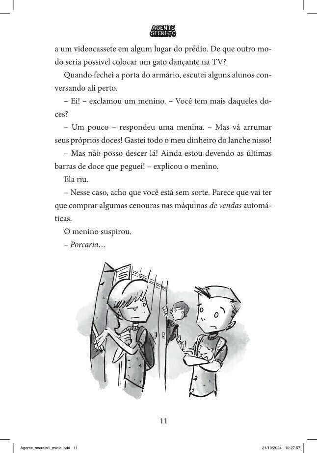 Agente Secreto 1 - Editora Fundamento livro_infantil