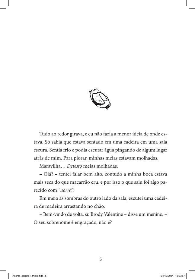 Agente Secreto 1 - Editora Fundamento livro_infantil