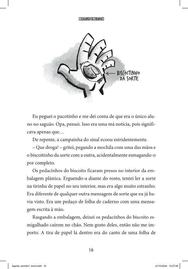 Agente Secreto 1 - Editora Fundamento livro_infantil