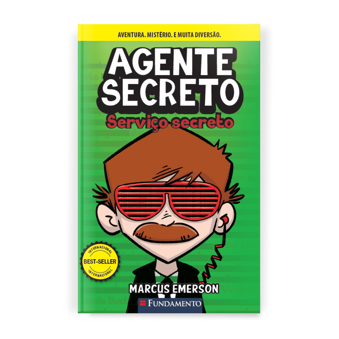 Agente Secreto: Serviço Secreto - Editora Fundamento livro_infantil