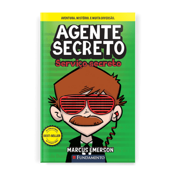 Agente Secreto: Serviço Secreto - Editora Fundamento livro_infantil
