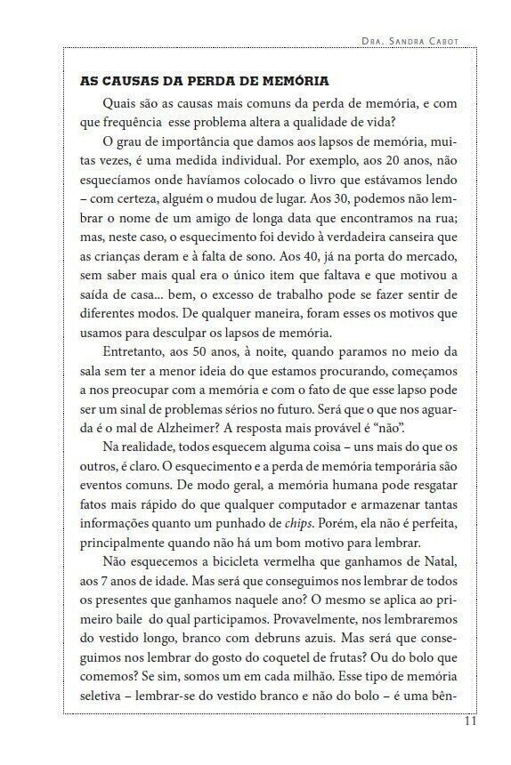 Alzheimer - o Programa Inovador para Prevenção e Tratamento - Editora Fundamento livro_infantil