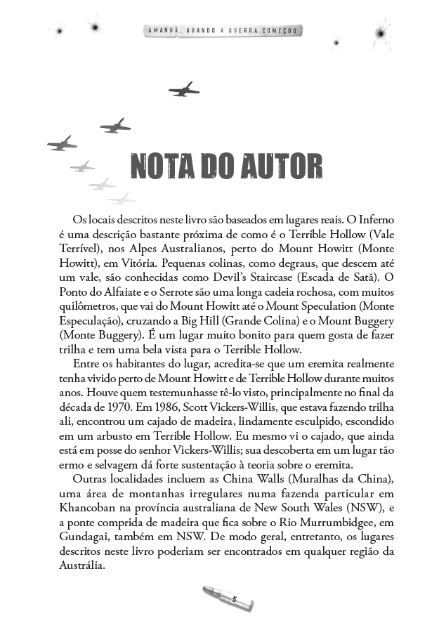 Amanhã 01 - Amanhã, Quando a Guerra Começou - Editora Fundamento livro_infantil