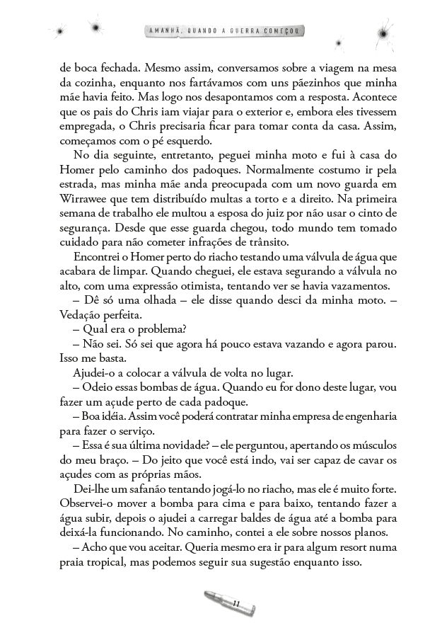 Amanhã 01 - Amanhã, Quando a Guerra Começou - Editora Fundamento livro_infantil
