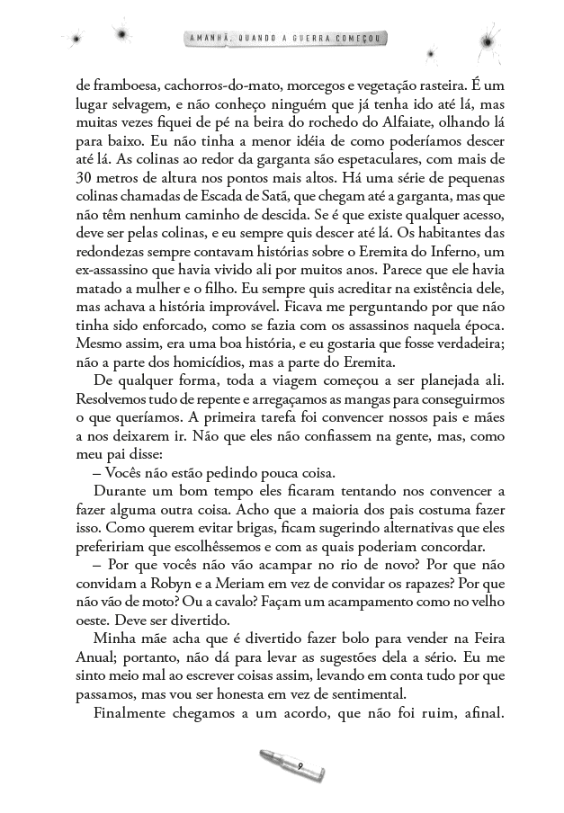 Amanhã 01 - Amanhã, Quando a Guerra Começou - Editora Fundamento livro_infantil