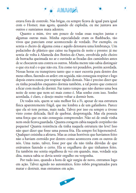 Amanhã 03 - No Terceiro Dia, a Geada - Editora Fundamento livro_infantil