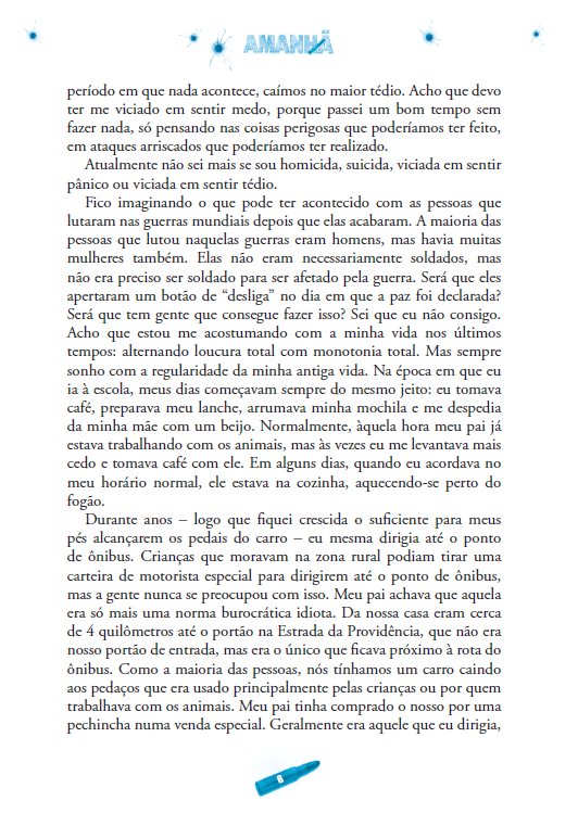 Amanhã 03 - No Terceiro Dia, a Geada - Editora Fundamento livro_infantil