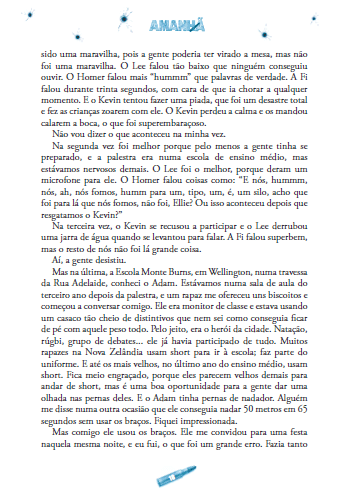 Amanhã 04 - Escuridão, Seja Minha Amiga - Editora Fundamento livro_infantil