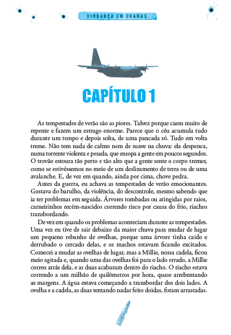 Amanhã 05 - Vingança em Chamas - Editora Fundamento livro_infantil