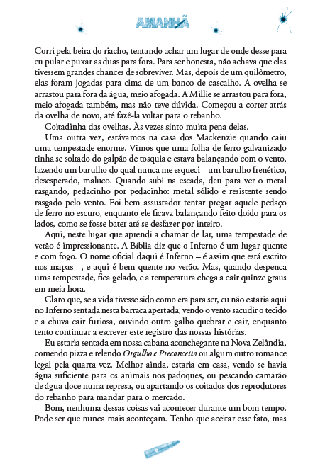 Amanhã 05 - Vingança em Chamas - Editora Fundamento livro_infantil