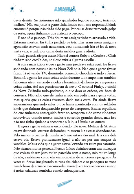 Amanhã 06 - Quem Tem Medo da Noite?