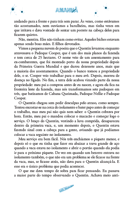 Amanhã 06 - Quem Tem Medo da Noite? - Editora Fundamento livro_infantil