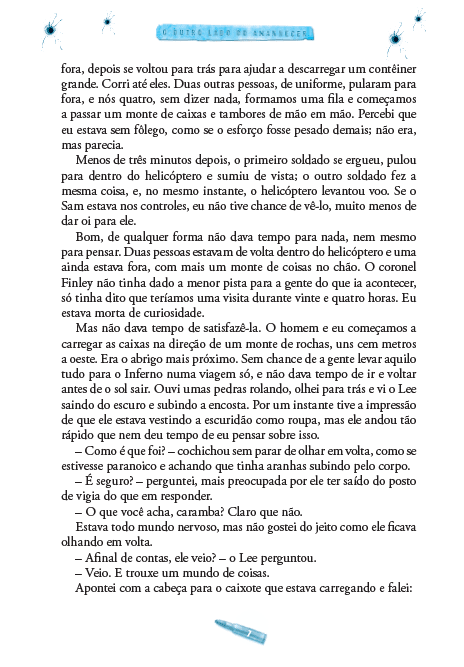 Amanhã 07 - O Outro Lado do Amanhecer - Editora Fundamento livro_infantil
