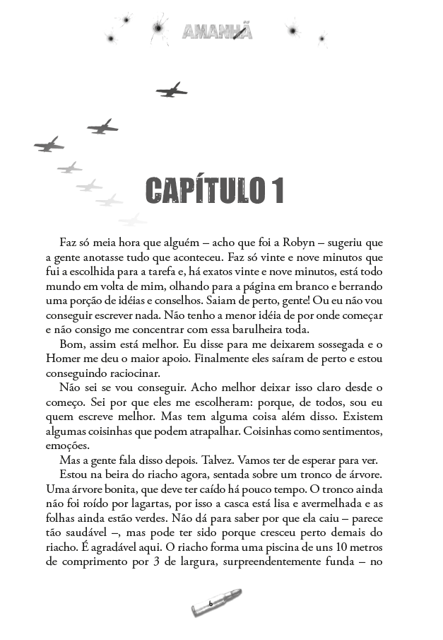 Kit Amanhã - 7 Livros