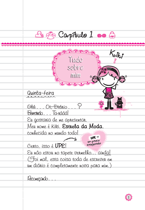 Amigas da Rua Lotús - Kiki: Minha Vida Superchique - Editora Fundamento livro_infantil