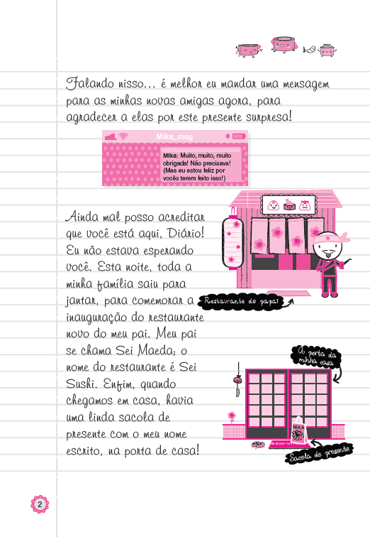 Amigas da Rua Lótus - Mika: Minha Vida Nova - Editora Fundamento livro_infantil