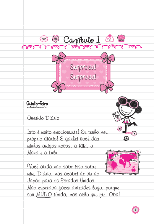 Amigas da Rua Lótus - Mika: Minha Vida Nova - Editora Fundamento livro_infantil