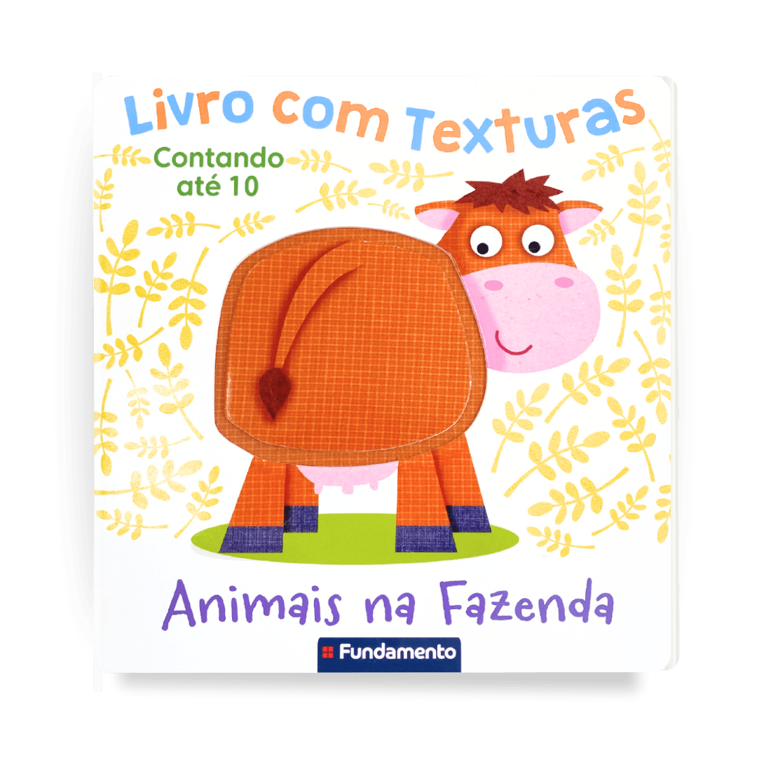 Animais na Fazenda: Contando até 10 - Editora Fundamento livro_infantil