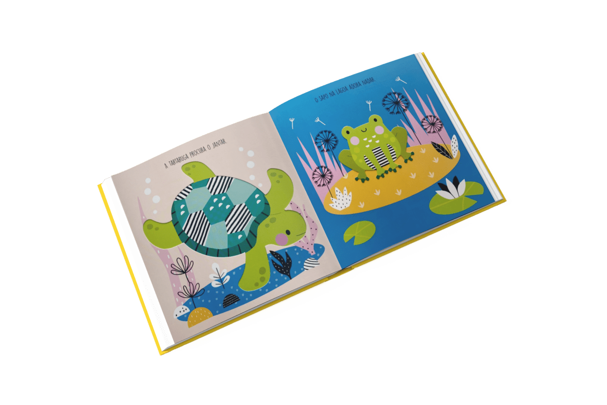 Animais na Floresta - Editora Fundamento livro_infantil