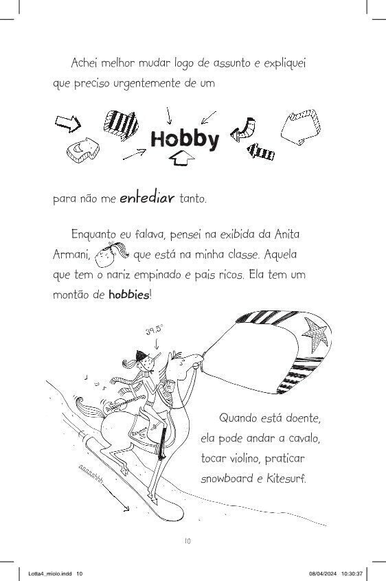As (Extra)Ordinárias (Des)Aventuras de Lotta 4:o Coelho na Cartola - Editora Fundamento livro_infantil
