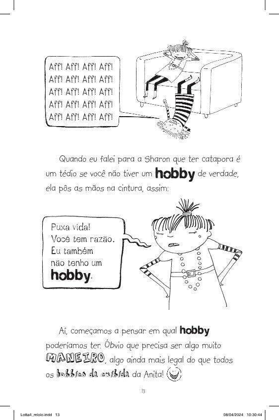 As (Extra)Ordinárias (Des)Aventuras de Lotta 4:o Coelho na Cartola - Editora Fundamento livro_infantil