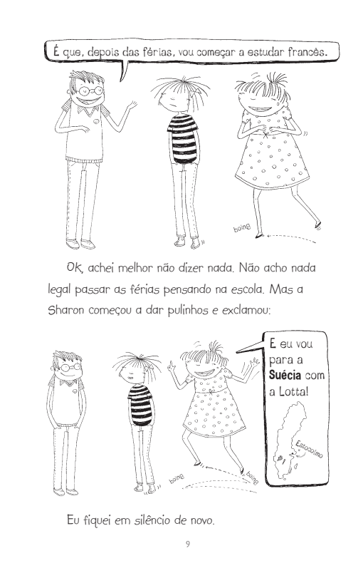 As (Extra)Ordinárias (Des)Aventuras de Lotta 6: Férias com o Alce - Editora Fundamento livro_infantil