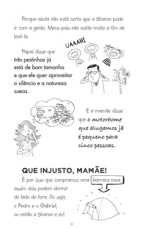 As (Extra)Ordinárias (Des)Aventuras de Lotta 6: Férias com o Alce - Editora Fundamento livro_infantil