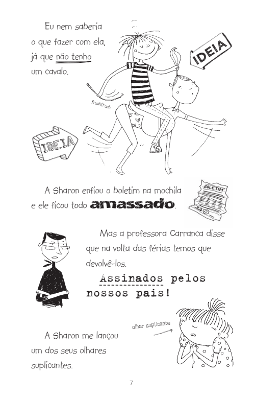 As (Extra)Ordinárias (Des)Aventuras de Lotta 6: Férias com o Alce - Editora Fundamento livro_infantil