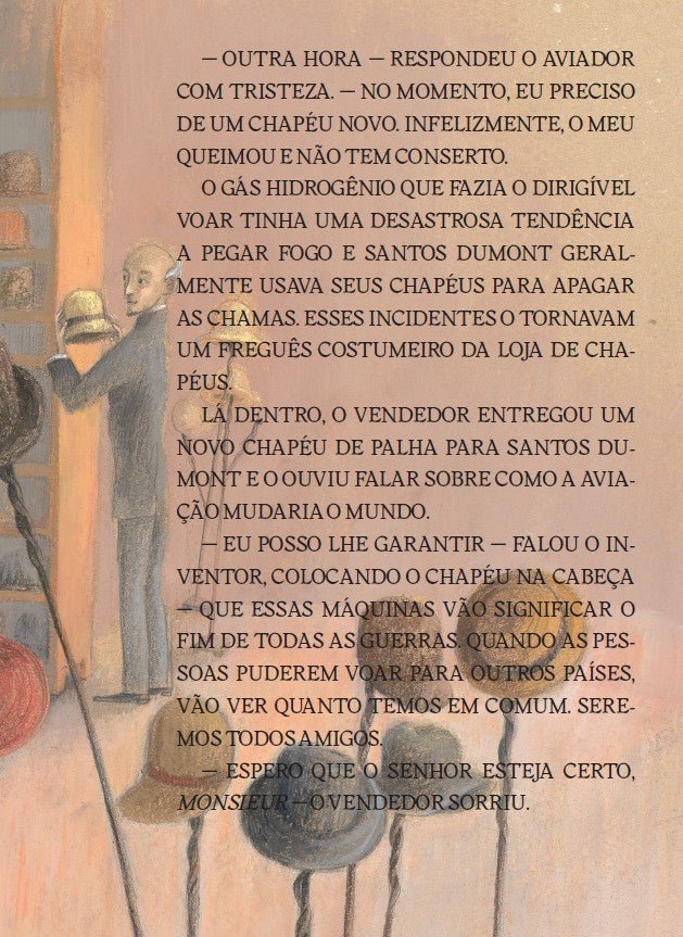 As Fabulosas Máquinas Voadoras de Alberto Santos Dumont - Editora Fundamento livro_infantil