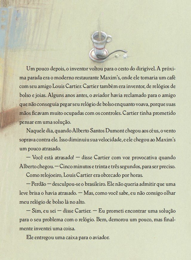 As Fabulosas Máquinas Voadoras de Alberto Santos Dumont - Editora Fundamento livro_infantil