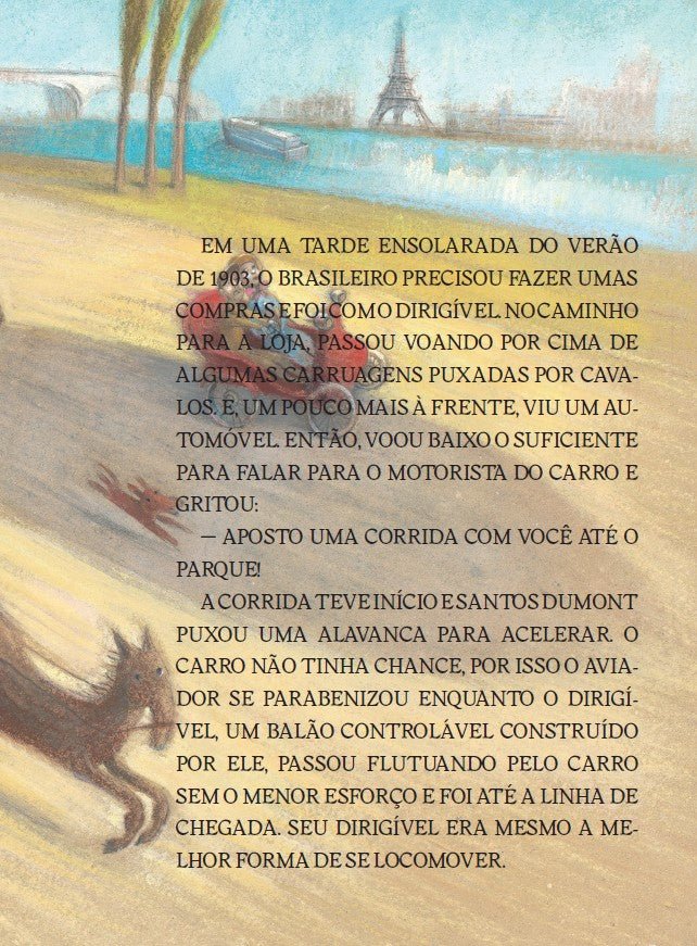 As Fabulosas Máquinas Voadoras de Alberto Santos Dumont - Editora Fundamento livro_infantil