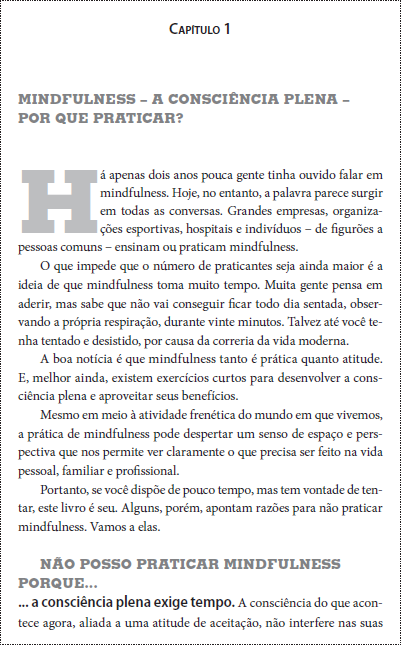 Atenção Plena - Mindfulness
