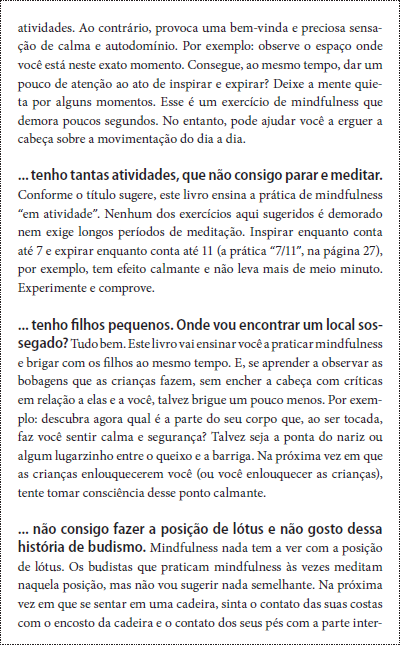 Atenção Plena - Mindfulness