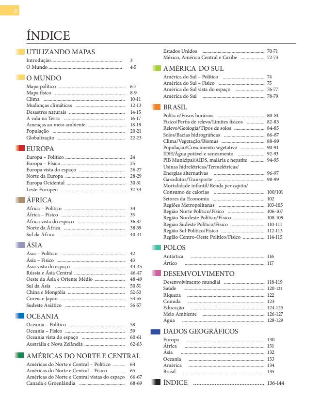 Atlas Geografico Mundial Versao Essencial - Verde - 2ª Edicao - Editora Fundamento livro_infantil