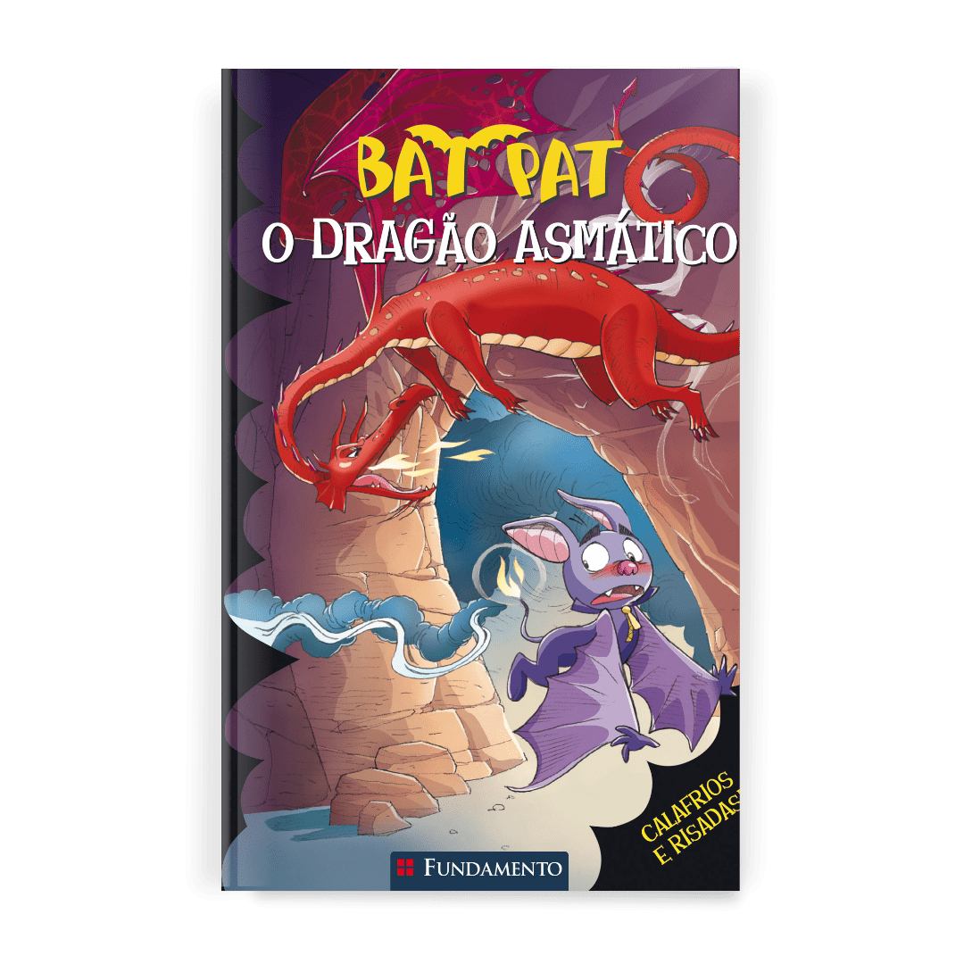 Bat Pat - o Dragão Asmático - Editora Fundamento livro_infantil