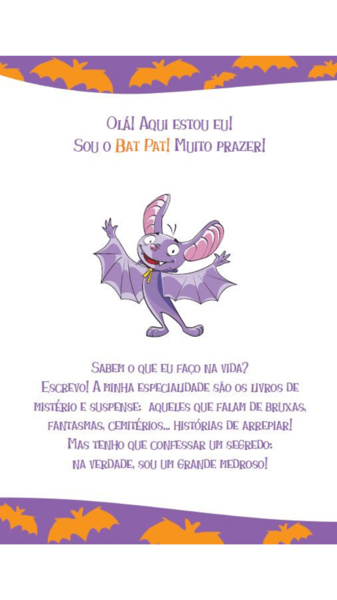 Bat Pat - o Fantasma do Doutor Bolor - Editora Fundamento livro_infantil
