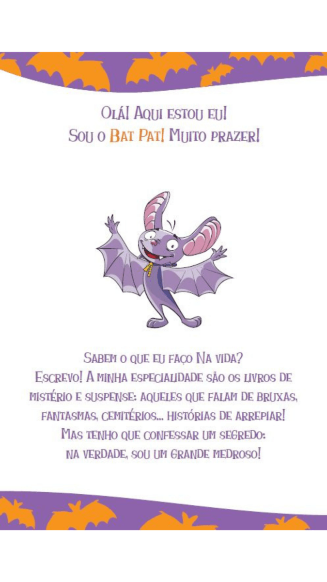 Bat Pat - o Lobisomem Lunático - Editora Fundamento livro_infantil