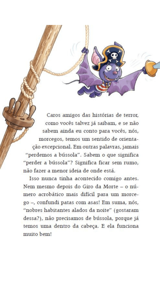 Bat Pat - o Pirata Dente de Ouro - Editora Fundamento livro_infantil