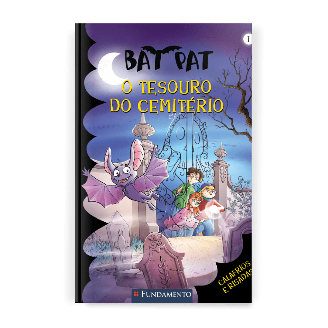Bat Pat - o Tesouro do Cemitério - Editora Fundamento livro_infantil