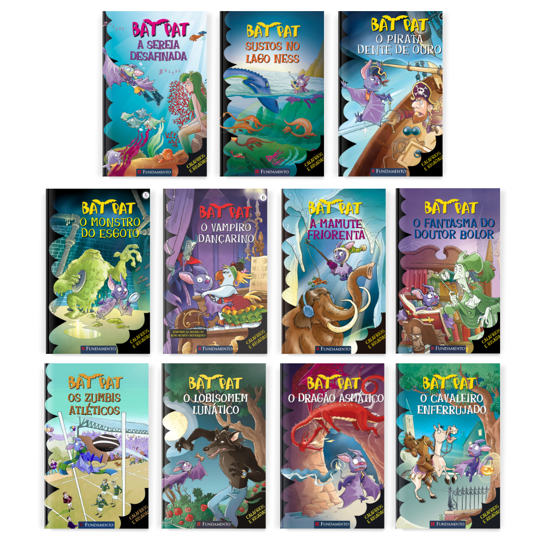 Kit Bat Pat - 11 Livros (2 Ao 12)