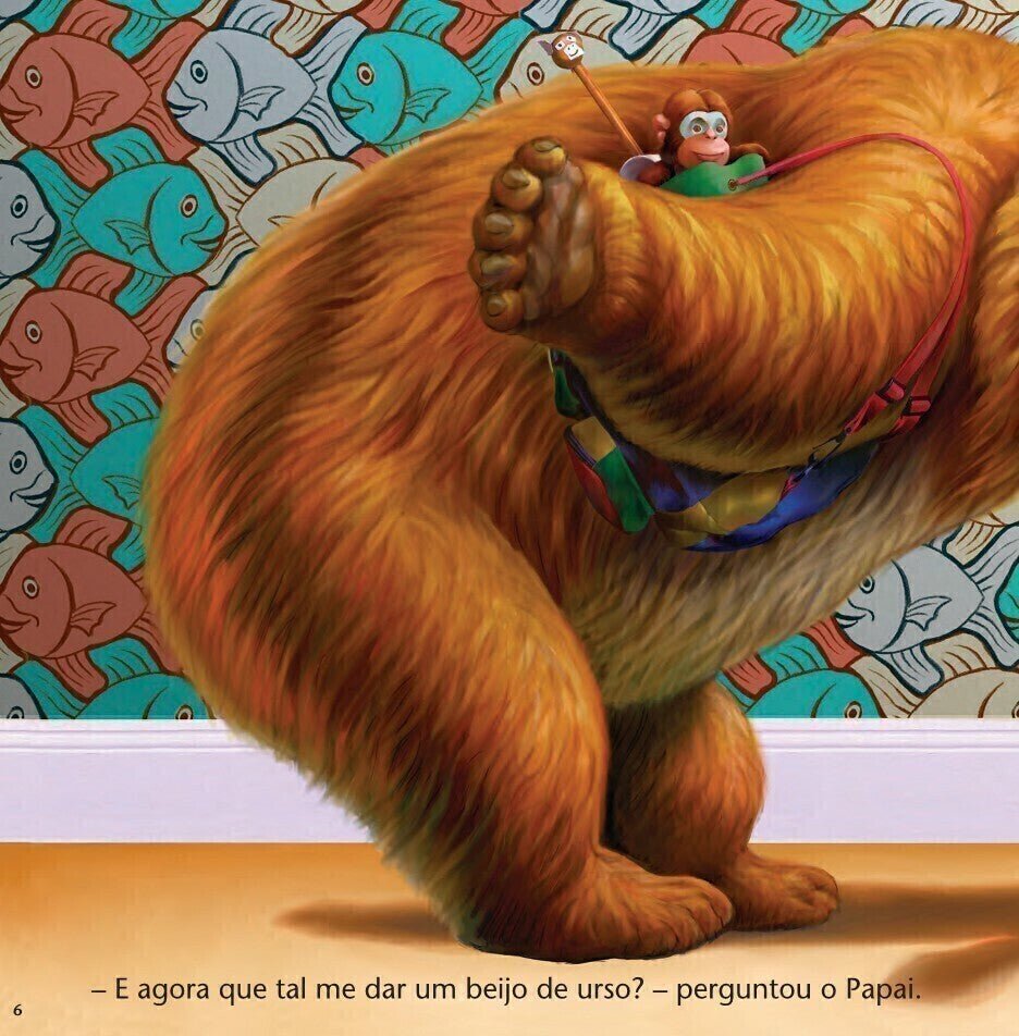 Beijinhos no Papai - Editora Fundamento livro_infantil