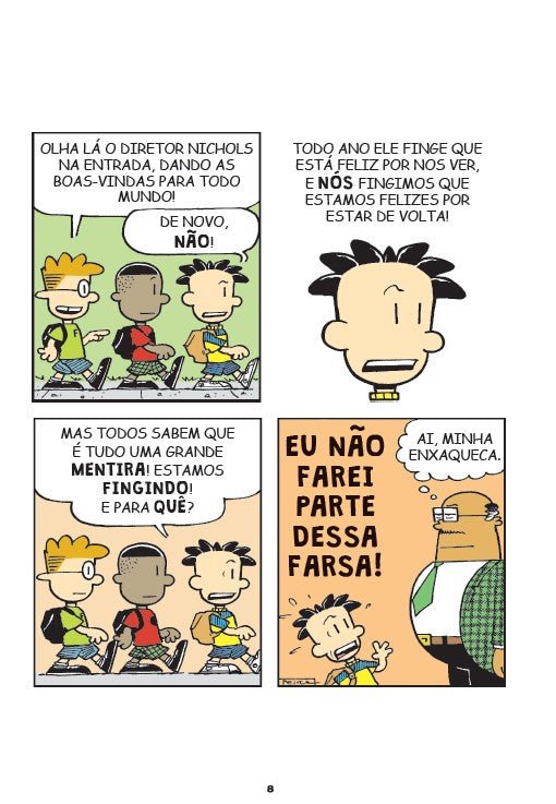 Big Nate 6: Tudo sob Controle! - Editora Fundamento livro_infantil