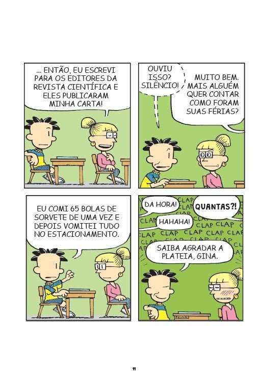 Big Nate 6: Tudo sob Controle! - Editora Fundamento livro_infantil