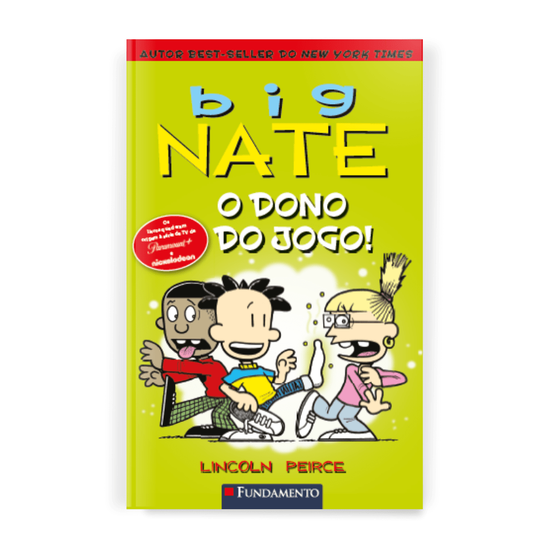 Big Nate: o Dono do Jogo! - Editora Fundamento livro_infantil