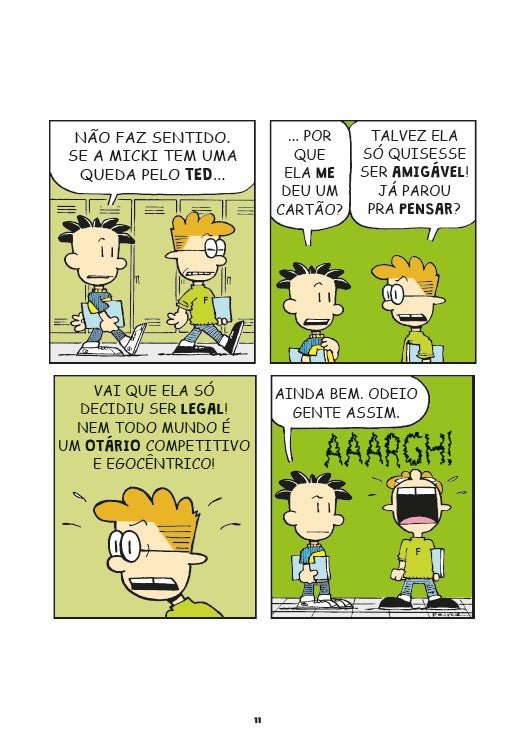 Big Nate: Queijo e Confusão! - Editora Fundamento livro_infantil