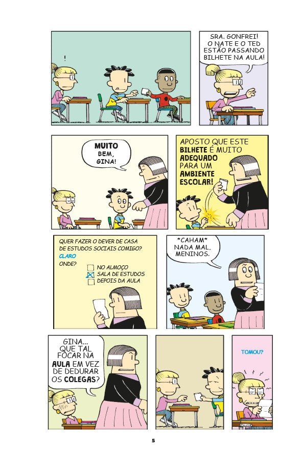 Big Nate: Queijo e Confusão! - Editora Fundamento livro_infantil