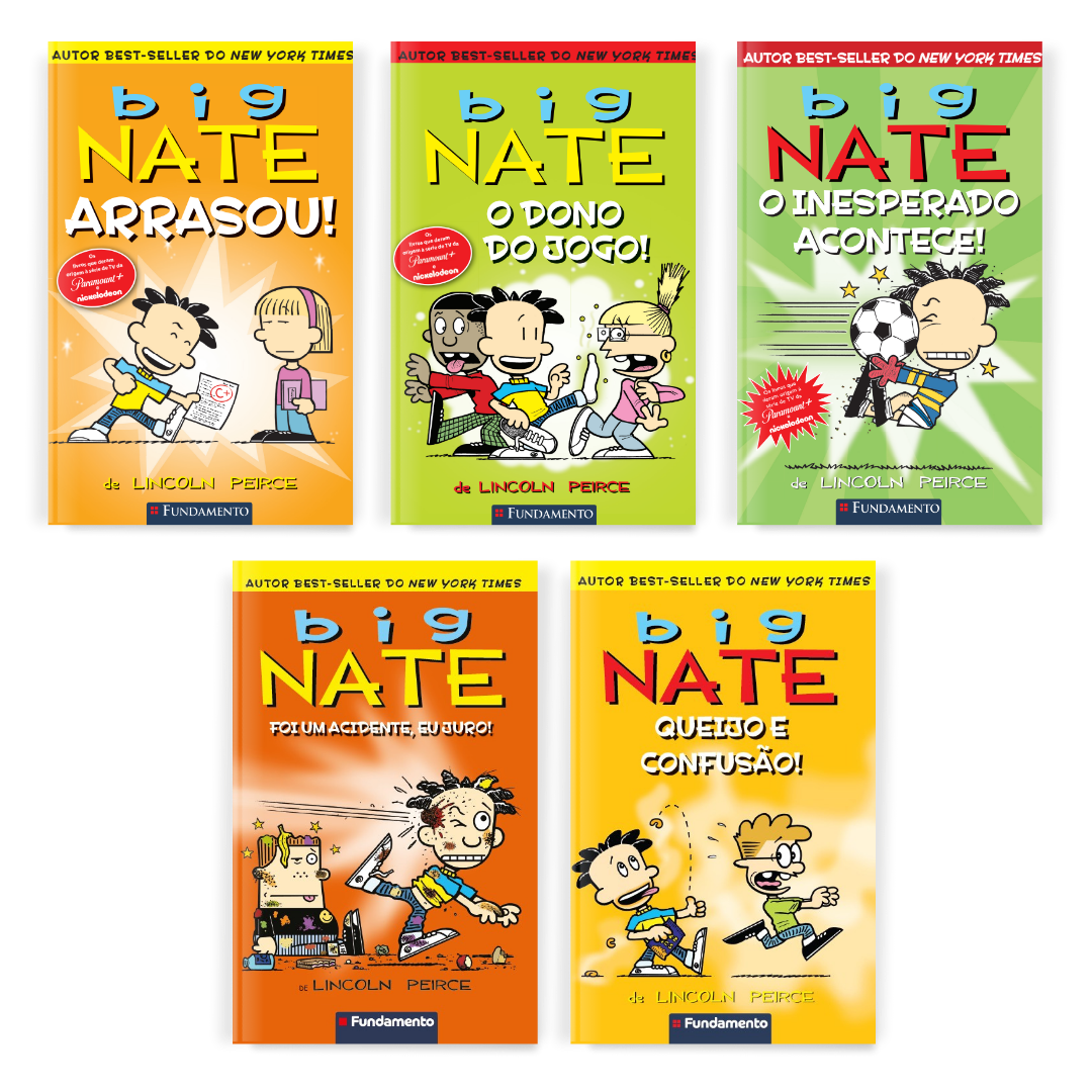 Kit Big Nate - 5 Livros