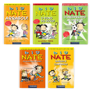 Kit Big Nate - 5 Livros