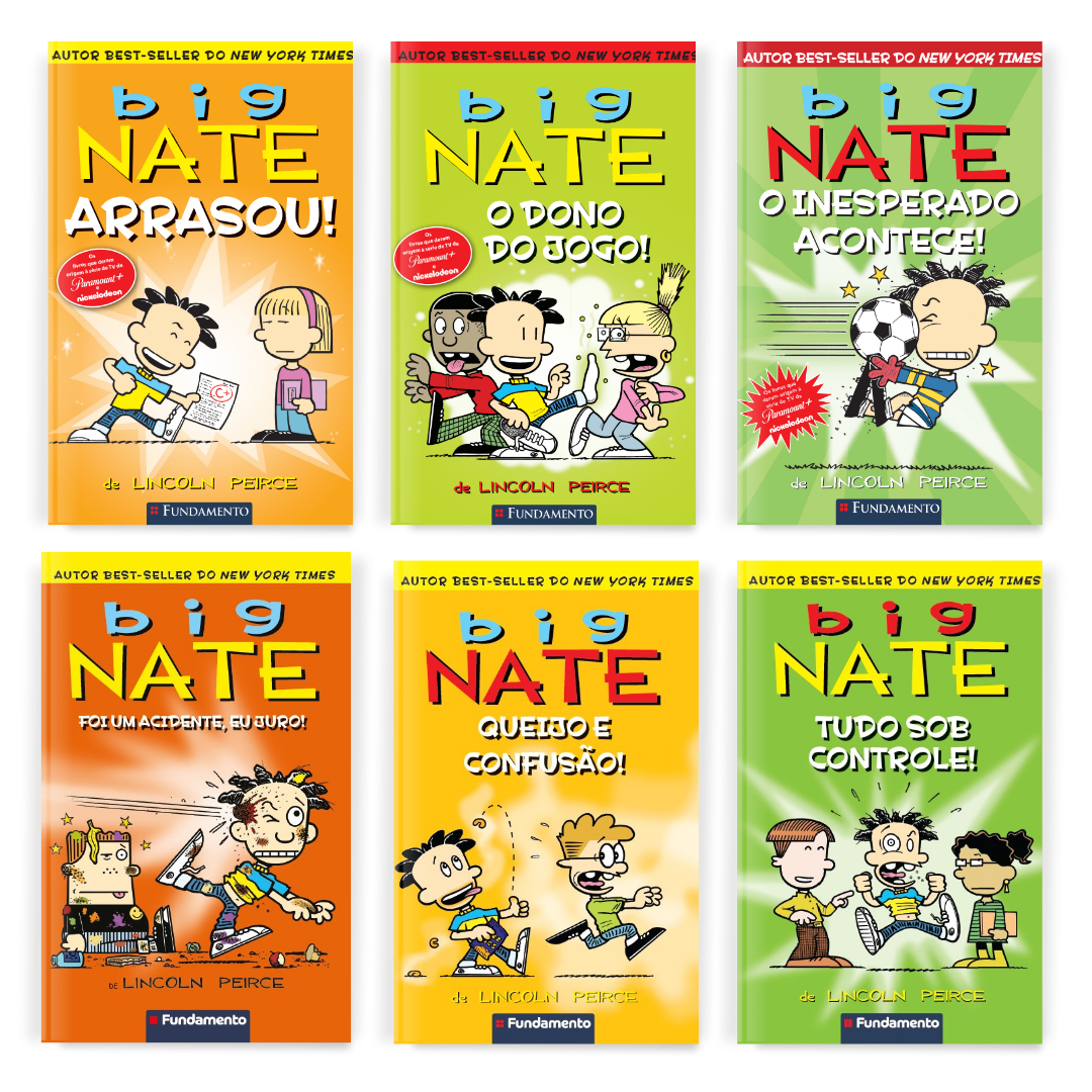 Kit Big Nate - 6 Livros