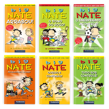 Kit Big Nate - 6 Livros